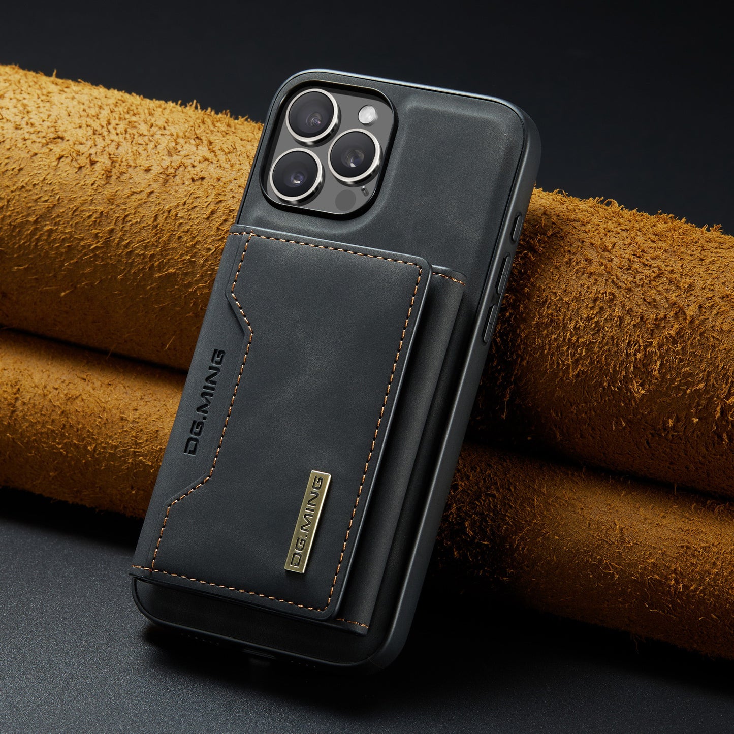 LUXURY RETRO LEATHER WALLET IPHONE CASE | MULTIFUNCTIONAL DESIGN WITH CARD HOLDER & MAGNETIC FLIP | DURABLE SHOCK-RESISTANT BUILD FOR ULTIMATE PROTECTION & ELEGANCE