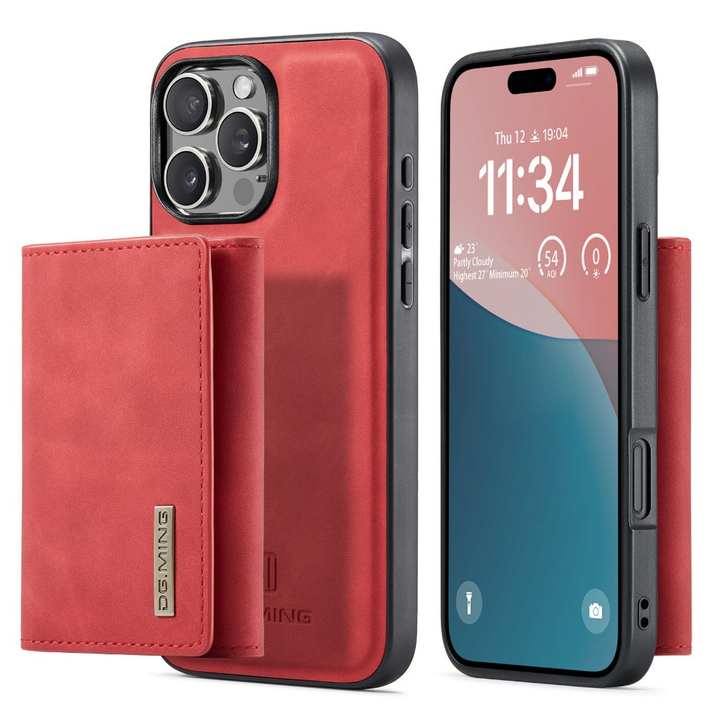 LUXURY RETRO LEATHER WALLET IPHONE CASE | MULTIFUNCTIONAL DESIGN WITH CARD HOLDER & MAGNETIC FLIP | DURABLE SHOCK-RESISTANT BUILD FOR ULTIMATE PROTECTION & ELEGANCE