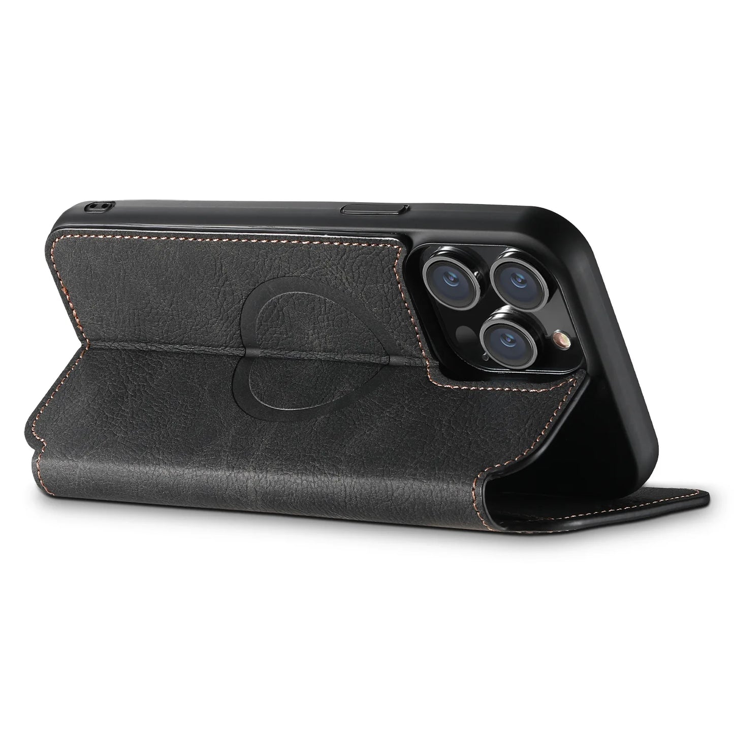 HIGH QUALITY LEATHER WALLET IPHONE CASE | MAGSAFE COMPATIBLE | DURABLE SHOCKPROOF AND STYLISH IPHONE CASE | LIMITED EDITION
