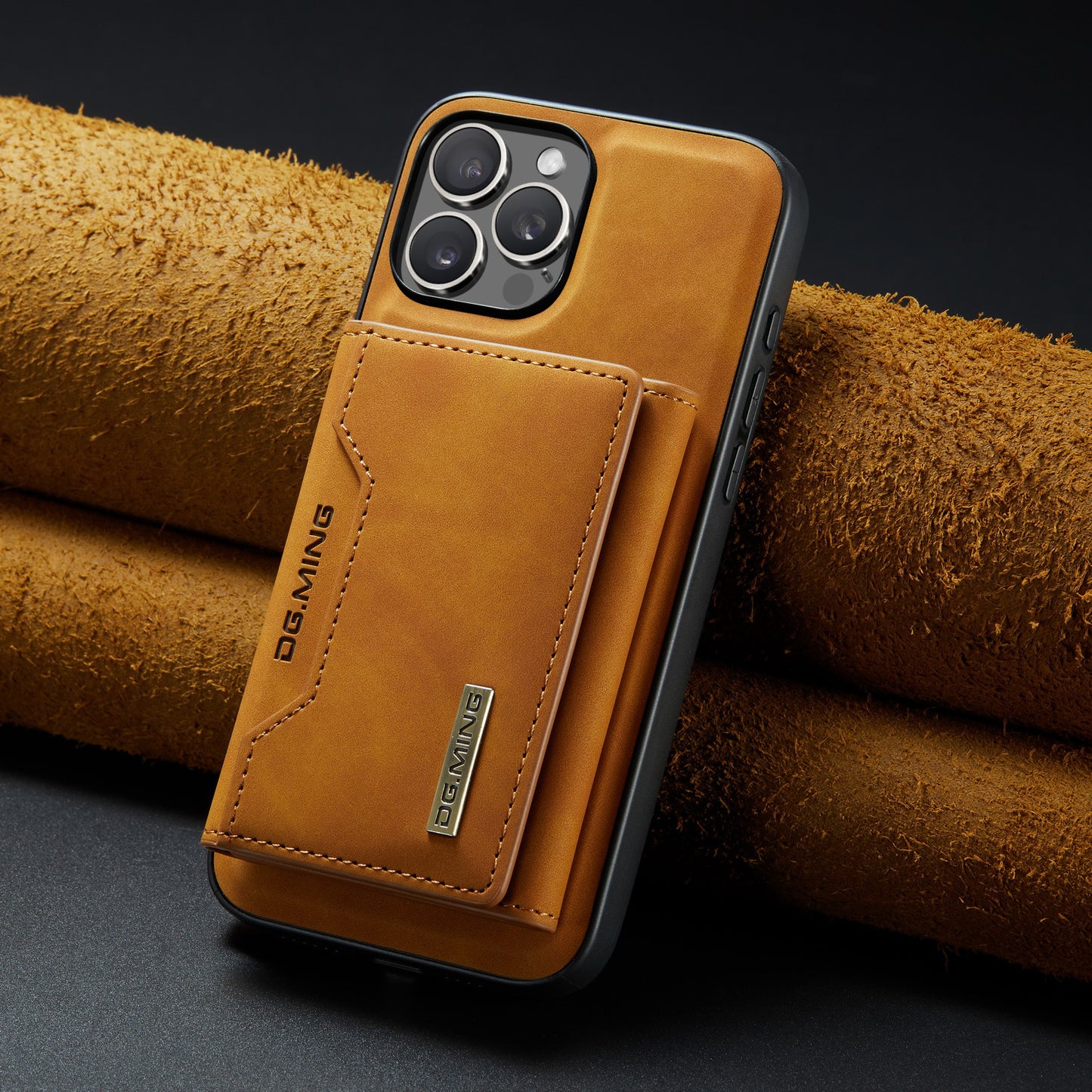 LUXURY RETRO LEATHER WALLET IPHONE CASE | MULTIFUNCTIONAL DESIGN WITH CARD HOLDER & MAGNETIC FLIP | DURABLE SHOCK-RESISTANT BUILD FOR ULTIMATE PROTECTION & ELEGANCE