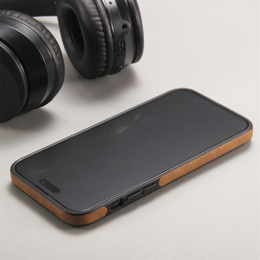 PREMIUM VEGAN LEATHER APPLE IPHONE CASE WITH BUILT-IN KICKSTAND | CLASSIC VINTAGE DESIGN WITH DURABLE SHOCKPROOF PROTECTION | MAGSAFE COMPATIBLE