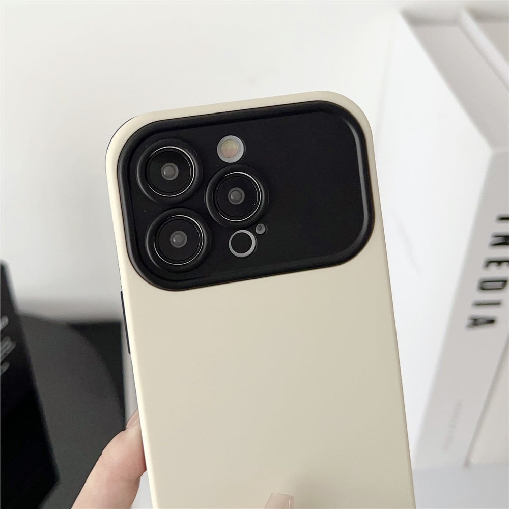 MINIMALISTIC PREMIUM APPLE IPHONE CASE | SLEEK DESIGN WITH HIGH-IMPACT PROTECTION | ULTRA-LIGHTWEIGHT STYLISH ANTI-FINGERPRINT AND ANTI-SCRATCH 360° SHOCKPROOF | WITH CAMERA LENS PROTECTOR