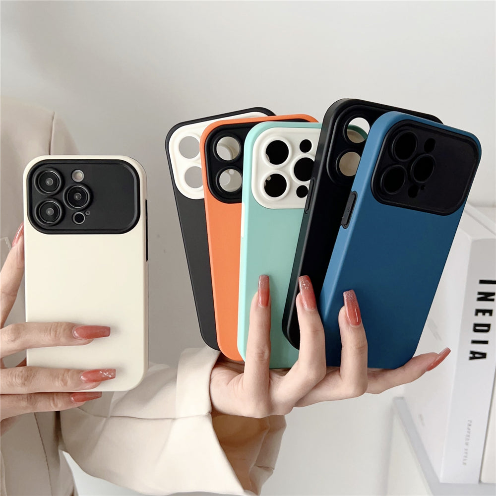 MINIMALISTIC PREMIUM APPLE IPHONE CASE | SLEEK DESIGN WITH HIGH-IMPACT PROTECTION | ULTRA-LIGHTWEIGHT STYLISH ANTI-FINGERPRINT AND ANTI-SCRATCH 360° SHOCKPROOF | WITH CAMERA LENS PROTECTOR