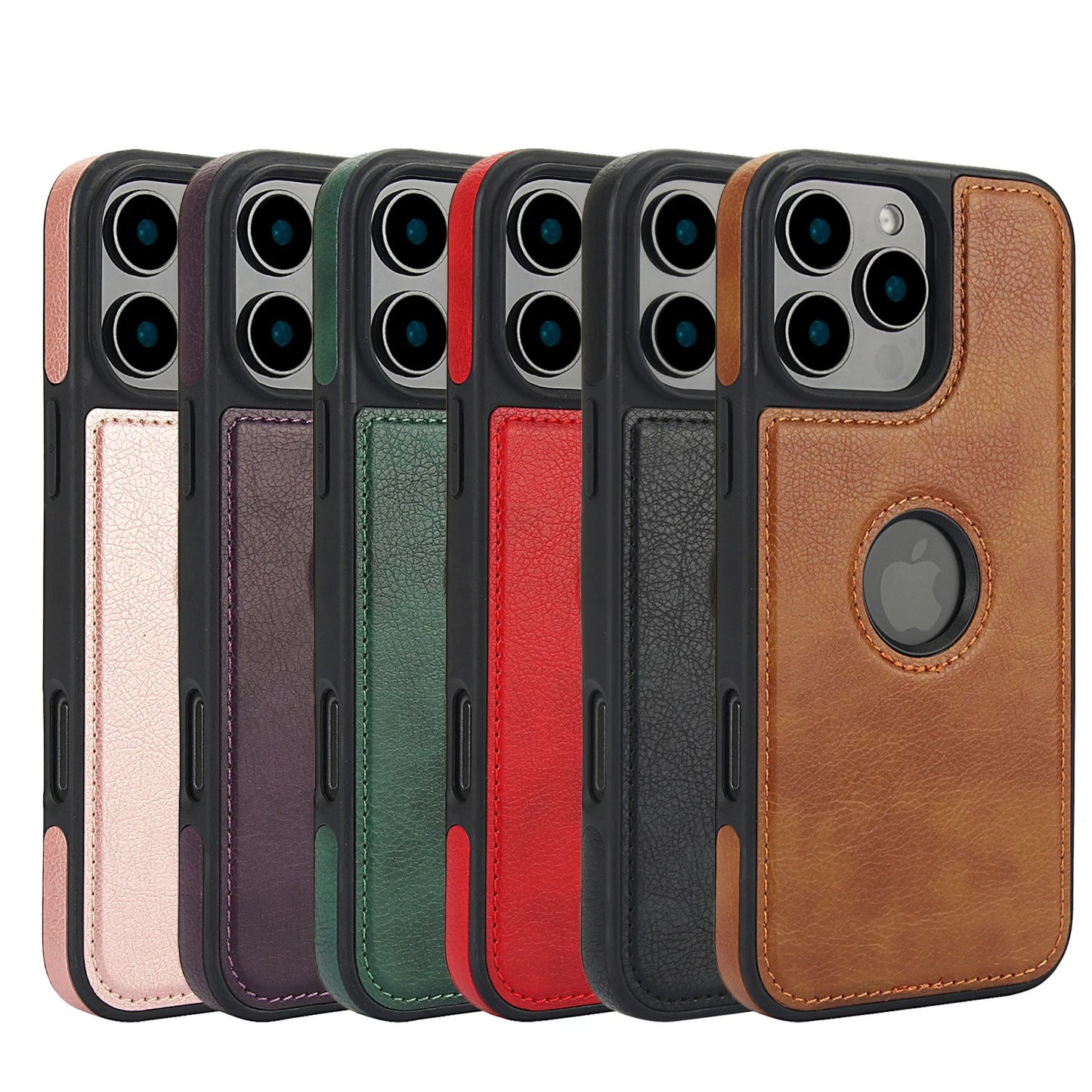 PREMIUM LEATHER IPHONE CASE | ELEGANT GENUINE LEATHER WITH CAMERA PROTECTION | DURABLE SHOCK-RESISTANT DESIGN FOR LUXURIOUS SAFEGUARDING