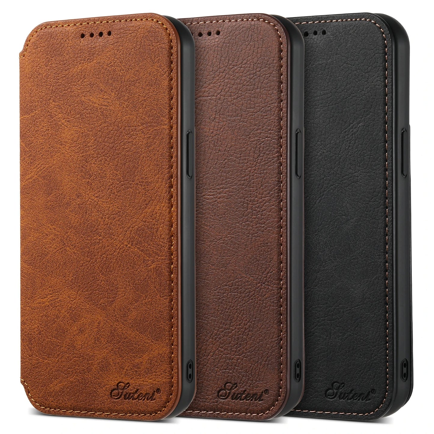 HIGH QUALITY LEATHER WALLET IPHONE CASE | MAGSAFE COMPATIBLE | DURABLE SHOCKPROOF AND STYLISH IPHONE CASE | LIMITED EDITION