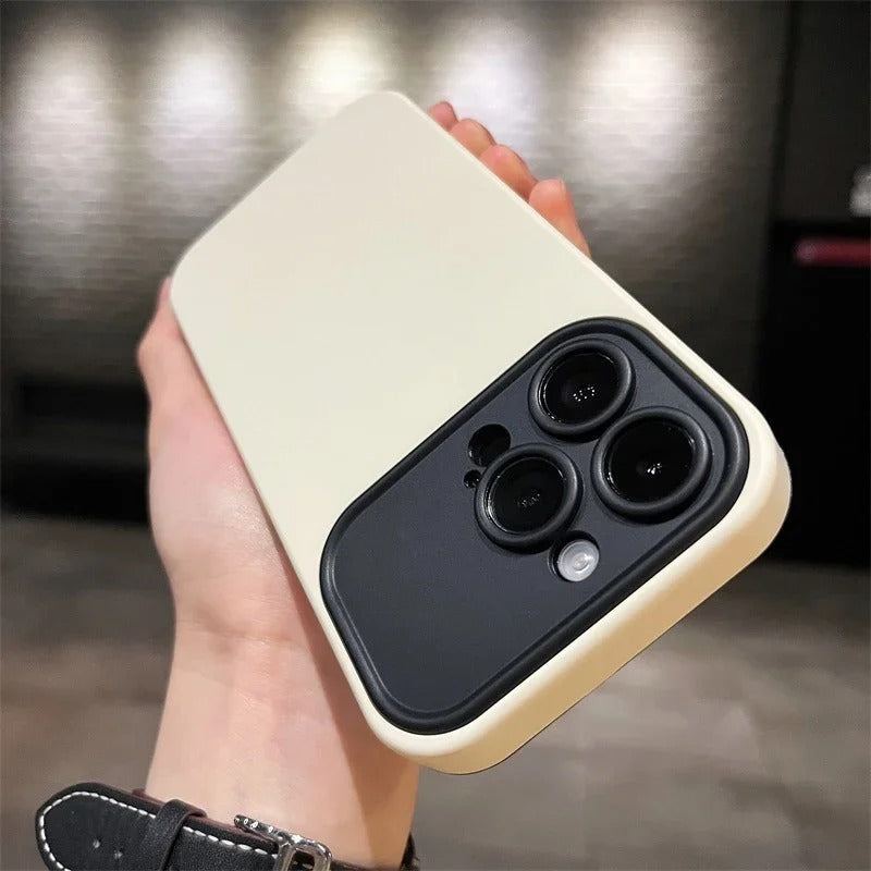 MINIMALISTIC PREMIUM APPLE IPHONE CASE | SLEEK DESIGN WITH HIGH-IMPACT PROTECTION | ULTRA-LIGHTWEIGHT STYLISH ANTI-FINGERPRINT AND ANTI-SCRATCH 360° SHOCKPROOF | WITH CAMERA LENS PROTECTOR