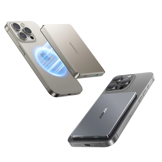ULTRA-SLIM 20W MAGNETIC POWER BANK | 5000mAh & 10000mAh WIRELESS FAST CHARGING | 0.35 & 0.55-INCH PORTABLE CHARGER FOR IPHONE