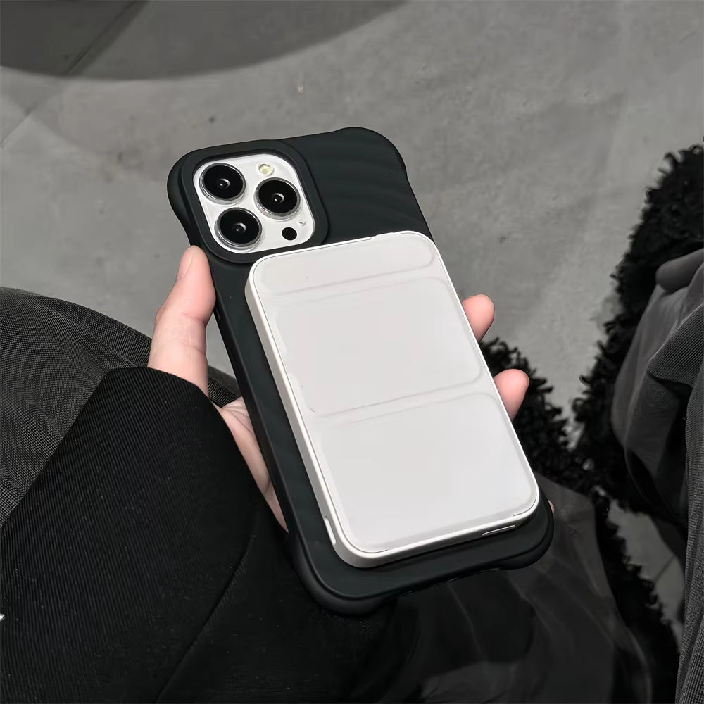 3D SOLID SILICONE IPHONE CASE | HIGH-QUALITY NON-SLIP SHOCKPROOF AND STYLISH TEXTURE | WIRELESS CHARGE MAGSAFE COMPATIBLE