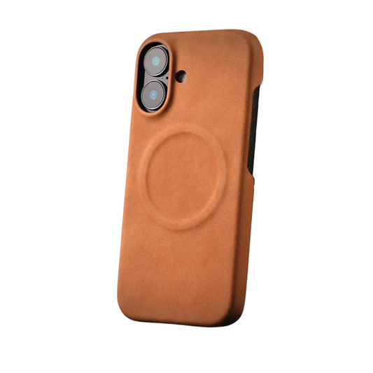 PREMIUM RETRO LEATHER MAGSAFE CASE | WIRELESS CHARGING READY WITH MAGNETIC DESIGN FOR IPHONE | LUXURIOUS STYLE AND FUNCTIONALITY