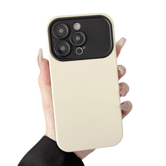 MINIMALISTIC PREMIUM APPLE IPHONE CASE | SLEEK DESIGN WITH HIGH-IMPACT PROTECTION | ULTRA-LIGHTWEIGHT STYLISH ANTI-FINGERPRINT AND ANTI-SCRATCH 360° SHOCKPROOF  | WITH CAMERA LENS PROTECTOR