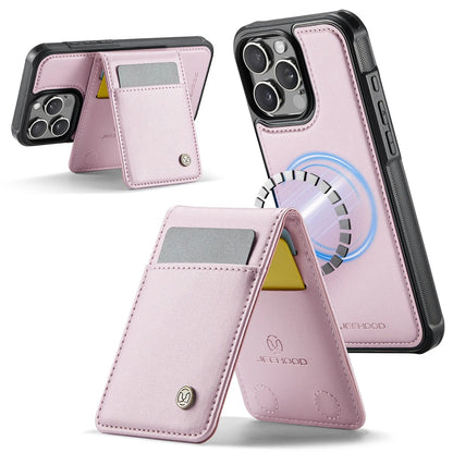 PREMIUM 2-IN-1 MAGNETIC LEATHER IPHONE CASE | SLEEK DESIGN WITH 360° SHOCK & DUST PROTECTION | DETACHABLE CARD HOLDER AND MAGSAFE COMPATIBILITY FOR ULTIMATE FUNCTIONALITY
