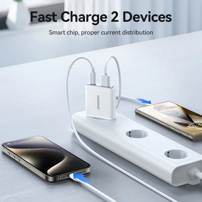 ULTRA-THIN 20W & 30W USB-C/A FAST CHARGER | PD FAST CHARGE & QC 3.0 | PORTABLE TRAVEL WALL ADAPTER