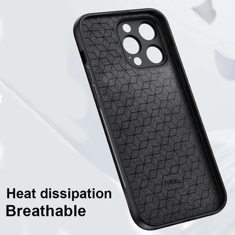 ELEGANT DEER LOGO FABRIC IPHONE CASE | PREMIUM ANTI-SCRATCH, ANTI-FINGERPRINT DESIGN | 360° SHOCKPROOF PROTECTION WITH LIGHTWEIGHT, LUXURIOUS TEXTURE AND RAISED EDGES FOR CAMERA & SCREEN SAFETY