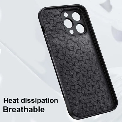 ELEGANT DEER LOGO FABRIC IPHONE CASE | PREMIUM ANTI-SCRATCH, ANTI-FINGERPRINT DESIGN | 360° SHOCKPROOF PROTECTION WITH LIGHTWEIGHT, LUXURIOUS TEXTURE AND RAISED EDGES FOR CAMERA & SCREEN SAFETY