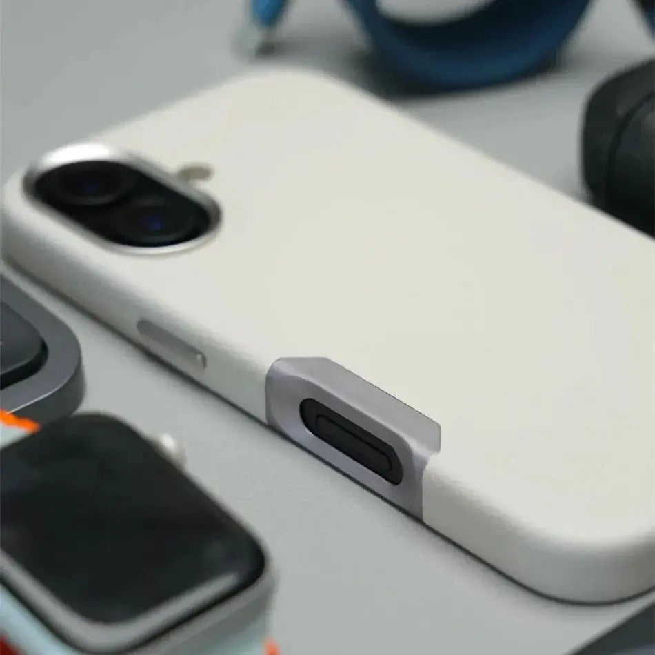 LEATHER SLIM DESIGN APPLE IPHONE CASE | FINE TEXTURED PREMIUM DESIGN WITH INTERNAL FLOCKING SHOCK-ABSORBING ULTIMATE PROTECTION  | 360° SHOCKPROOF  WITH CAMERA LENS PROTECTOR  METAL INDEPENDENT BUTTON AND MAGSAFE